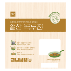 알찬 녹두전 (30g x 34입 / 1kg), 1kg, 1개