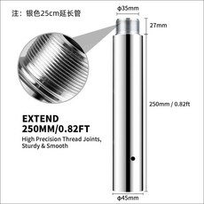 폴댄스봉 봉춤 폴댄스그립제 폴봉 가정용폴, 어두운 회색, 1개