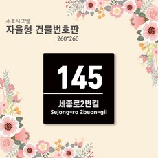 자율형건물번호판