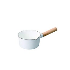 펄금속 크레비아 법랑 밀크팬 15cm 화이트, 1개, 상품명참조