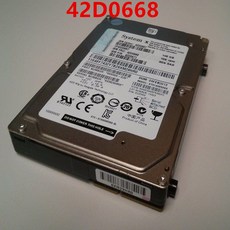 IBM 146GB 2. 5인치 SAS 거의 HDD 내부 서버 42D0667 42D0668 42D0671 6 Gbs 16MB 15000RPM, [01] 42D0668
