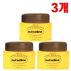 [꿀광피부]+Nutseline 넛세린 로얄 슈퍼 넛 꿀밤팩 100g+스파츌라 Cica nut 연예인 PICK 허니 수면팩 꿀보습 피부톤 개선 피부탄력 각질 개선, 3개, 100g