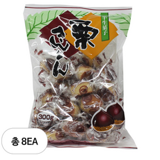 마루이치 세이카 밤긴돈 밤만쥬 밤빵 밤만주, 300g, 8개
