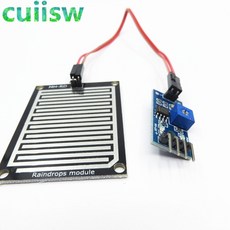 Arduino 용 5 pcs 33-5 v 비 빗방울 감지 센서 날씨 습도 모듈 무료 배송