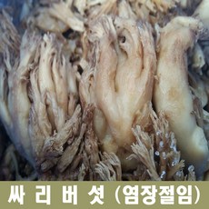 자연산 염장 싸리버섯 1kg, 1봉