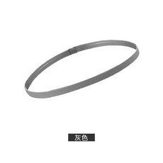 1PC 남자 여자 스포츠 머리띠 실리콘 Anti-slip 탄성 요가 머리 밴드 붕대 미끄럼 야외 Sweatb, 회색, 1개