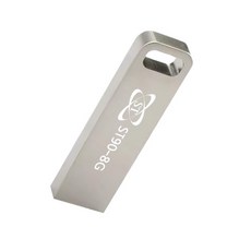 에스티원테크 ST90 USB 메모리 메탈 스틱, 8GB, 실버