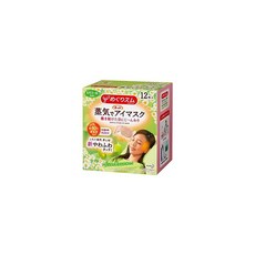 일본직발송 6. 카오 메구리즘 증기로 핫 안대 캐모마일 12장【3개 세트】 B07GW281NB, One Size, One Color