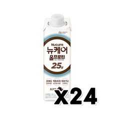 뉴케어 올프로틴 초코맛 단백질음료 245ml x 24개, 단품, 1회분