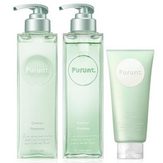 Purunt 컨트롤 샴푸 트리트먼트 헤어 마스크 세트