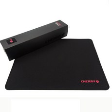 체리 블랙 게이밍 마우스 장패드, 고급 재질 + 360x280mm + 4mm
