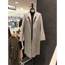 보브 니트소매 코트 7117116205