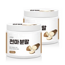 국내산 무주 천마 분말 100% 천마차 가루 선식, 200g, 2개