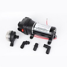 가정용 미니 경량 휴대용 가압 전기양수기fl-40 fl-44 12v 24v dc 저압, 1개