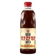 샘표 진간장 금F3, 860ml, 1개