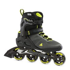 Rollerblade 남성용 마이크로블레이드 80 인라인스케이트 블랙 앤 라임 11 285919