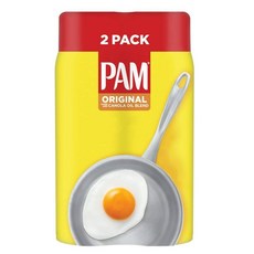 Pam 팜 오리지널 카놀라유 쿠킹 베이킹 스프레이 10oz(300g) 2팩, 2개, 300g