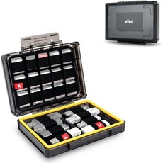 USB 플래시 드라이브 케이스 홀더 A/USBC 점프 16대용 엄지 보관 적층형 디자인의 SD SDHC SDXC CFexpress A 타입 메모리 카드 정리함, For 16 USB Flash Drives