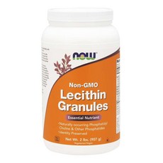 나우푸드 Non-GMO 레시틴 과립형 907 g, 907g, 1개