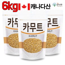 The큰나무 캐나다산 오리지널 카무트, 3개, 2kg