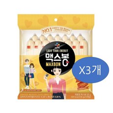 맥스봉 치즈 15p, 525g, 3개