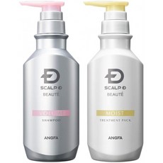 [단순 의약품]안 파(ANGFA)스칼프 D보테 믹스 세트(여성용 볼륨 샴푸&모이스트 트리트먼트 팩)여자, 1