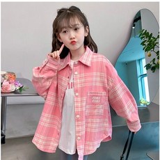 다은이 봄 여름 핑크 셔츠