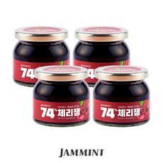 아트박스/잼민트 JAMMINT 74% 체리잼 4병, 115g, 1개