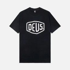 데우스 SHIELD TEE 반팔티 T_DMW41808E-BLK