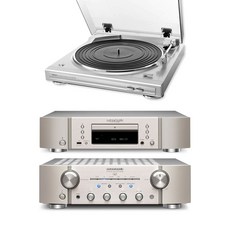 마란츠 CD-6007 + PM-8006 + 데논 DP-29F 턴테이블 하이파이패키지, 블랙, 블랙 - 마란츠cd6007