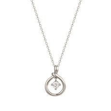 물방울다이아목걸이