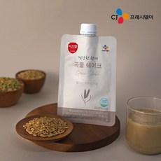 CJ프레시웨이 건강한 한끼 뮤즐리 곡물 쉐이크 5팩, 단품, 단품