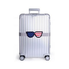 NUBITEL누비마트_루카랩 헬로 러기지 캐리어 벨트 USA 캐리어잠금벨트 캐리어스타일링벨트 캐리어열림방지벨트 러기지벨트 수화물용캐리어벨트 여행용캐리어벨트 패션러기지벨트 선글라스러