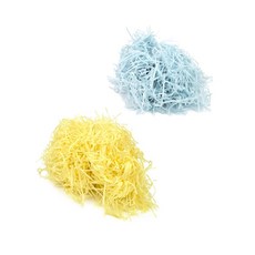 채움박스 종이 스타핑 종이완충재, 연노랑 50g