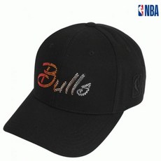 N205AP022P 엔비에이 NBA 남여공용 레터링 스와로브스키 캡 2color N205AP022P
