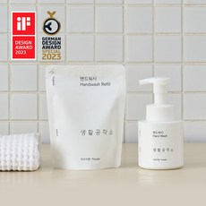 [생활공작소] 핸드워시 손세정제 리필 200ml x 6입, 03. 사과향 리필 200ml x 6개, 6개