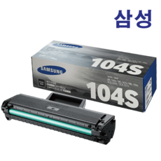 삼성 MLT-D104S 정품 토너 ML-1860 SCX-3200 ML-1660K ML-1665, 1개