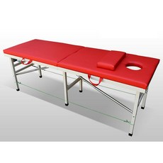  blaanc 접이식 마사지 베드 안마 미용 경락 반영구 도수치료 타투샵 교정 한의원 피부과, 레드 다리6개 