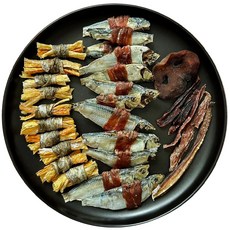강아지 수제간식 황태말이 닭가슴살 오리말이 세트, 돼지귀+오리가슴살말이, 1봉, 150g