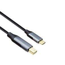 USB 3.1 C타입 to Mini DP 케이블 1.8m (4K 60Hz 지원) TB251, 1개