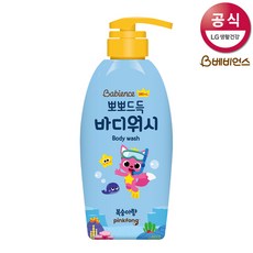 베비언스 핑크퐁 뽀뽀드득 바디워시 380ml, 1개