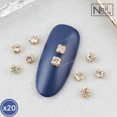 트렌드 캡스톤 ss10(20개입) / 네일파츠/네일스톤/메탈파츠, 없음