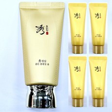 수려한 천삼 골든 클렌징 폼 160ml + 40ml X 4개 / 천삼 골든 클렌징폼, 1개 - 수려한천삼