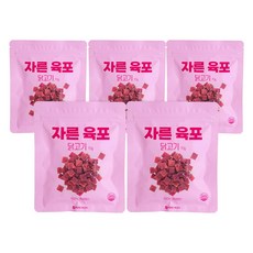 페페로니 자른육포 닭고기 70g 세트, 5개 - 강아지육포