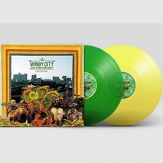 (2LP) 윈디시티 (Windy City) - 1집 Love Record (180g) (Green & Yelloe Color) - LP