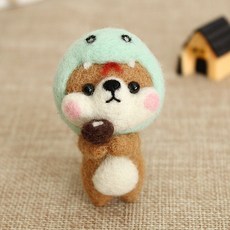 펠트.강아지.제작