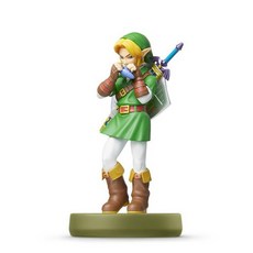 [국내정품] 닌텐도 아미보 amiibo 젤다의 전설 시간의 오카리나 링크 아미보, 1개