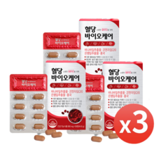 혈당바이오케어 800mg 168정(12주분) 3개월 혈당 혈압 혈행 콜레스테롤 항산화 기억력개선 바나바잎추출물 코엔자임Q10 은행잎추출물 홍국, 3개, 44.8g