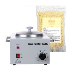 클립하우스 브라질리언 셀프왁싱 대용량 하드 왁스 1000g 1kg, K200+화이트, 1개