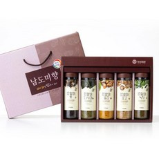 남도미향 [명성제분]밥할때 5종 세트(밥할때톳/울금/녹차/표고/다시마 각 420g), 1